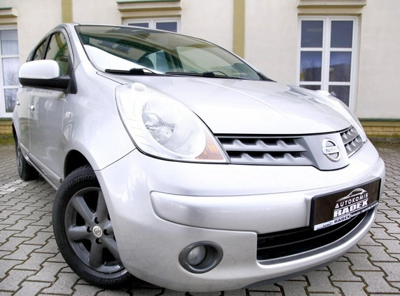 Nissan Note cena 12999 przebieg: 170000, rok produkcji 2008 z Kąty Wrocławskie małe 277